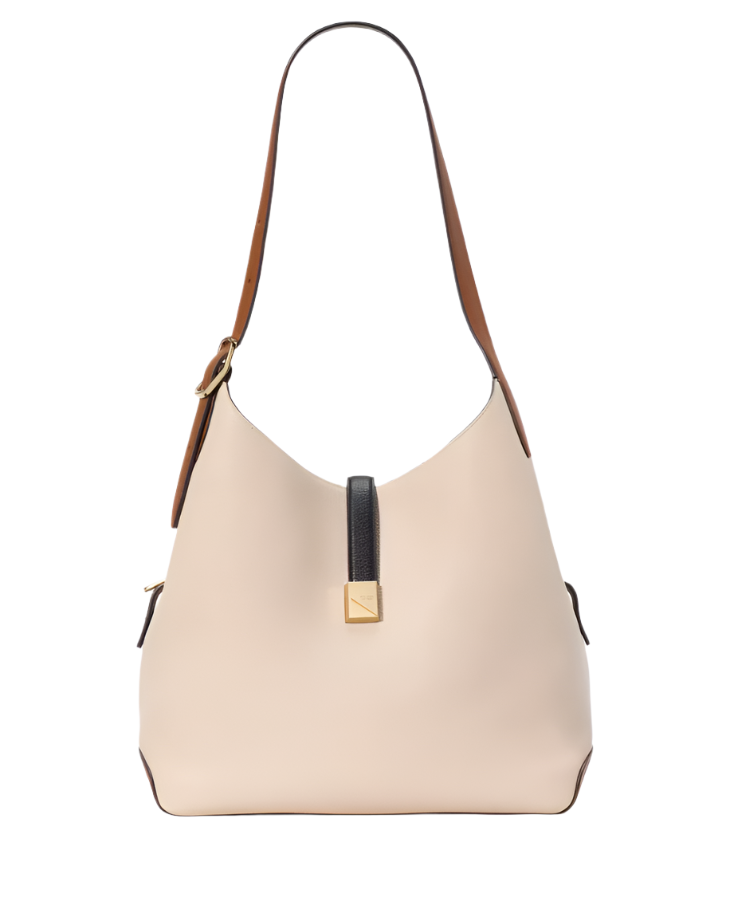 Kate Spade Deco Colorblocked Large Shoulder Handbag – ShopCGX