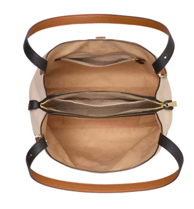 Kate Spade Deco Colorblocked Large Shoulder Handbag – ShopCGX Kate Spade Deco Colorblocked Large Shoulder Handbag – ShopCGX