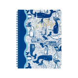 Lilly Pulitzer Thar She Blows Mini Notebook
