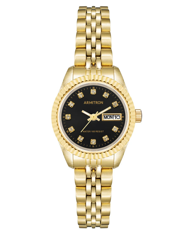 Armitron Womens Gold Minnie 24mm Watch