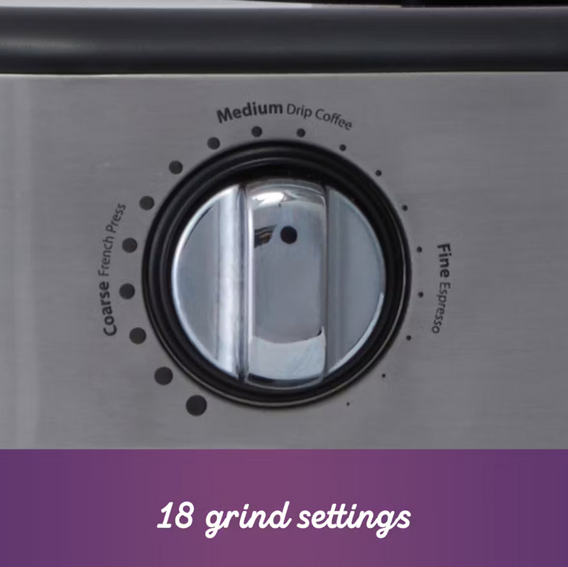 Mr. Coffee Cafe Grind 18-Cup Automatic Burr Grinder