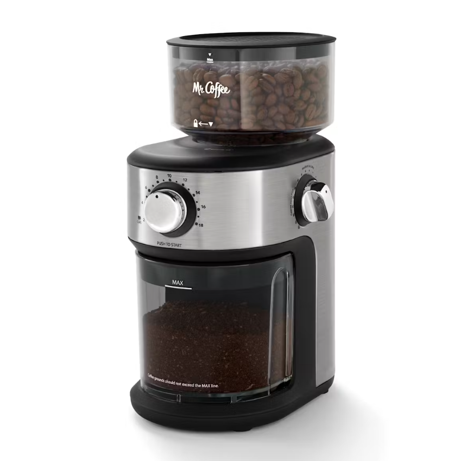 Mr. Coffee Cafe Grind 18-Cup Automatic Burr Grinder