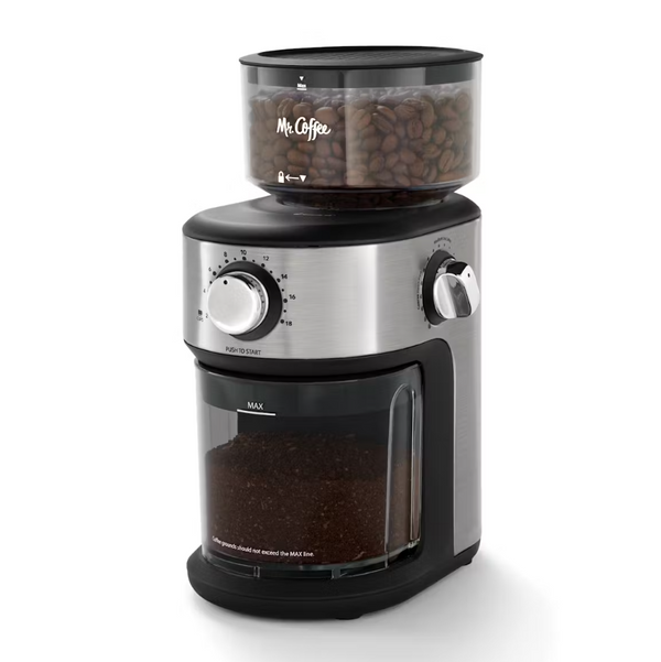 Mr. Coffee Cafe Grind 18-Cup Automatic Burr Grinder