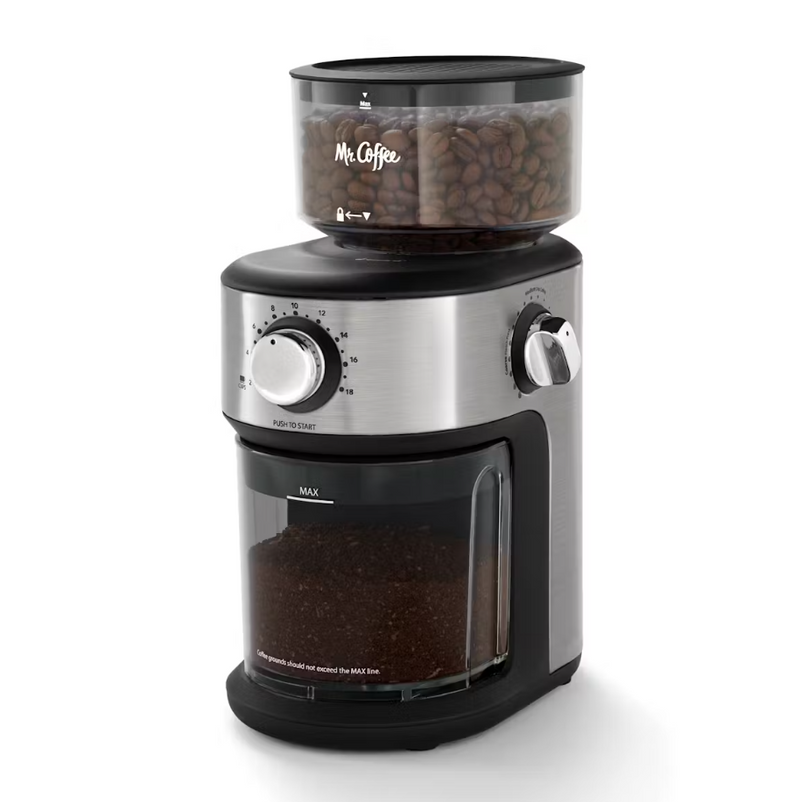 Mr. Coffee Cafe Grind 18-Cup Automatic Burr Grinder