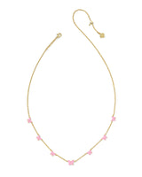 Kendra Scott Lillia Butterfly Gold Enamel Strand Necklace