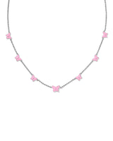 Kendra Scott Lillia Butterfly Silver Enamel Strand Necklace