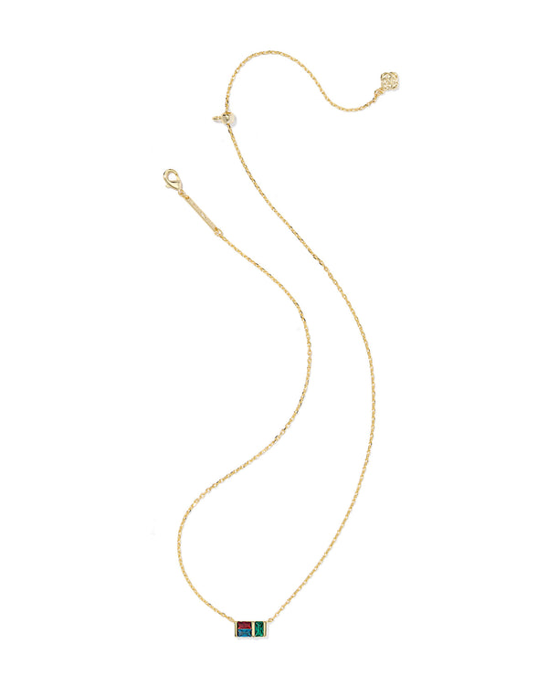 Kendra Scott Jamie Gold Short Pendant Necklace