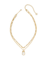 Kendra Scott Daphne Bow Gold Multi Strand Necklace