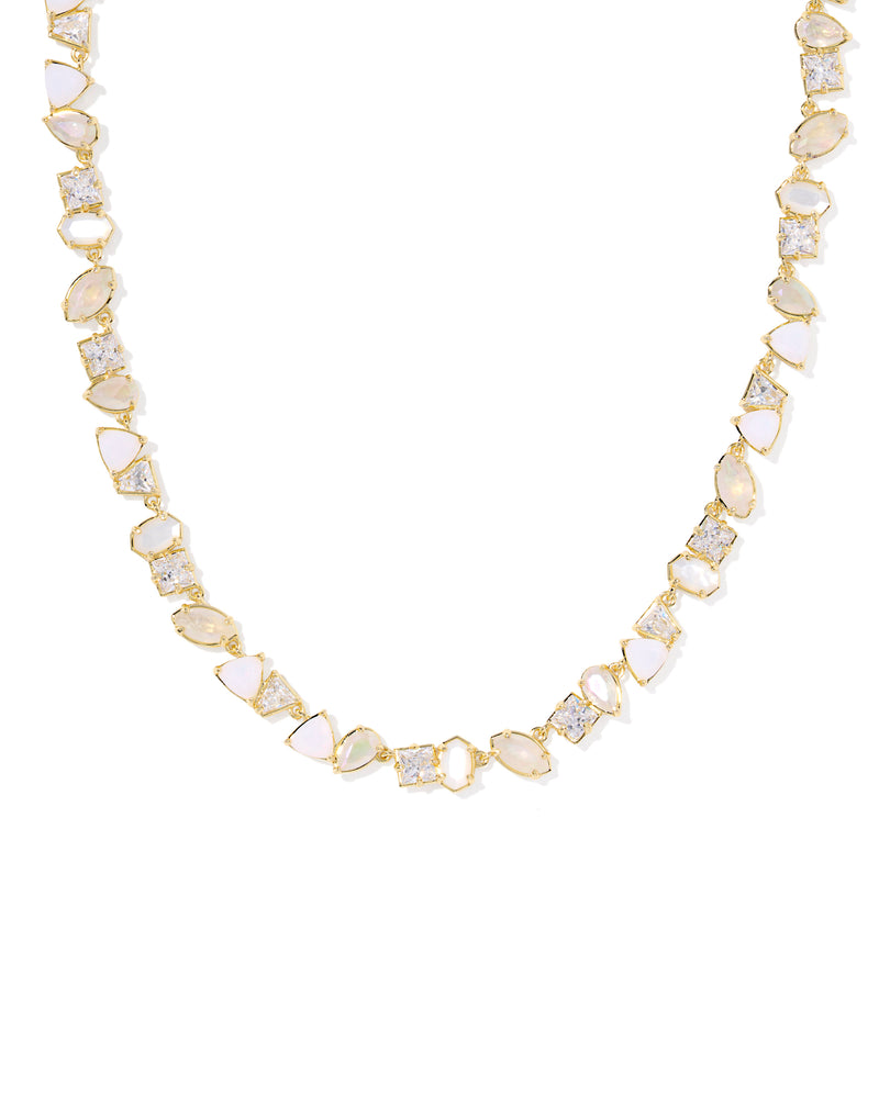 Kendra Scott Isabelle Gold Tennis Necklace