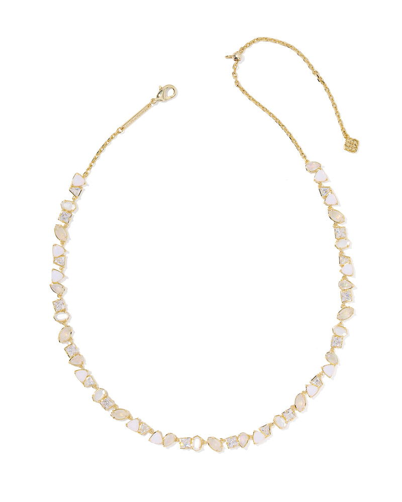 Kendra Scott Isabelle Gold Tennis Necklace