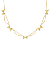Kendra Scott Bow Gold Strand Necklace
