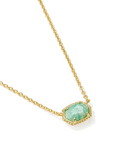 Kendra Scott Daphne Gold Frame Short Pendant Necklace