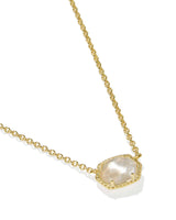 Kendra Scott Daphne Gold Frame Short Pendant Necklace
