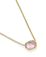 Kendra Scott Daphne Gold Frame Short Pendant Necklace