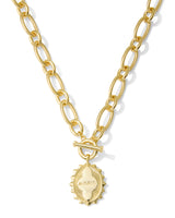 Kendra Scott Mama Gold Link and Chain Necklace