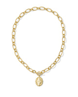 Kendra Scott Mama Gold Link and Chain Necklace