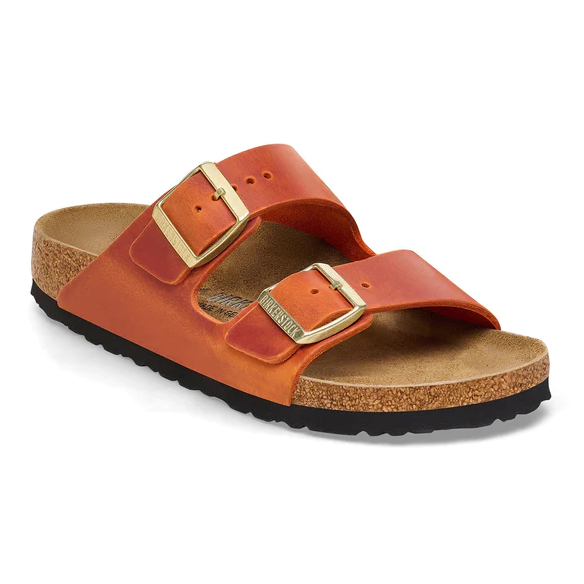 Birkenstock Arizona Oiled Leather Sandals - Medium/Narrow