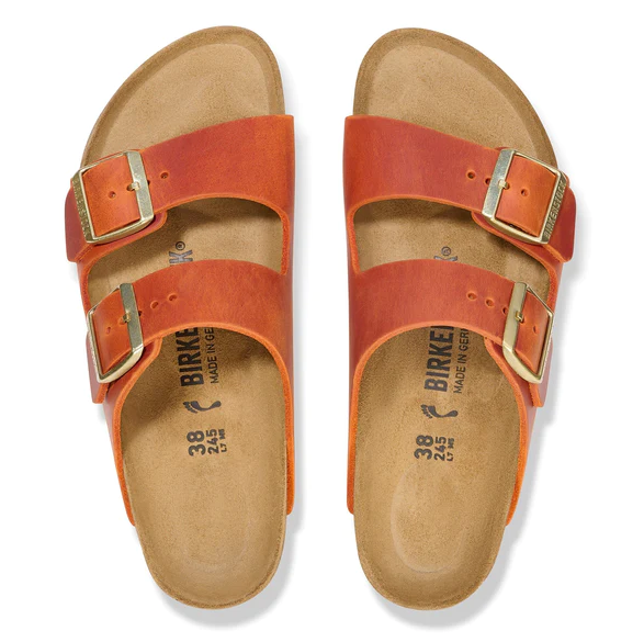 Birkenstock Arizona Oiled Leather Sandals - Medium/Narrow