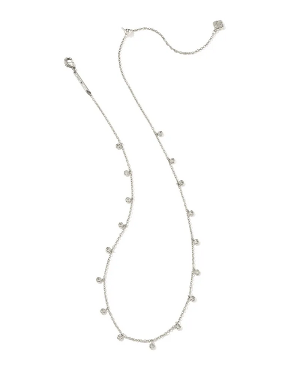 Kendra Scott Amelia Chain Necklace - Rhodium