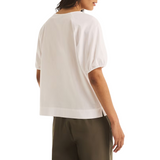Nautica Womens Side-Bow Blouse Top