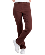 Nautica Womens Sateen Bay Straight Mid-Rise Pants