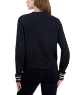 Nautica Womens Cable V-Neck Cardigan Sweater