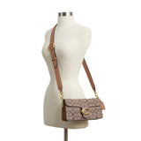 COACH Crystal Signature Jacquard Tabby 26 Shoulder Handbag