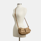 COACH Twin Turnlock Waverly Shoulder Handbag
