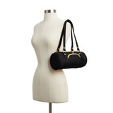 COACH Kisslock Barrel 28 Shoulder Handbag