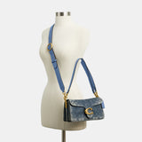 COACH Tabby 26 Signature Denim Shoulder Handbag