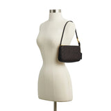 COACH Recycled Leather Signature Canvas Plaza Shoulder Handbag