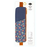 Denik Creeping Floral Embroidered Notebook Pouch