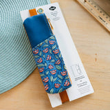 Denik Creeping Floral Embroidered Notebook Pouch