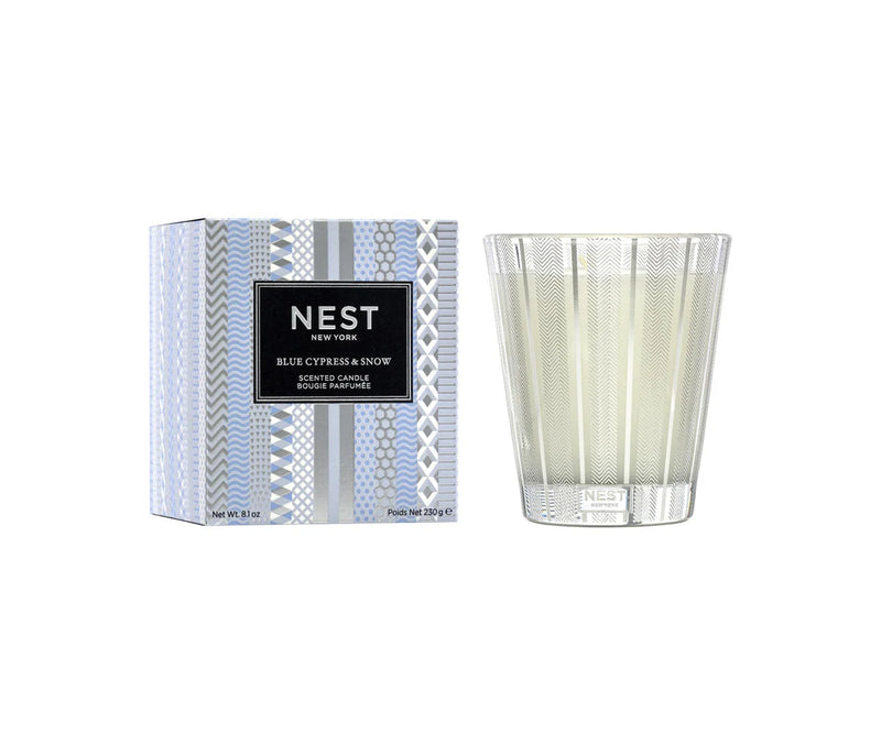 Nest New York Blue Cypress & Snow Classic Candle