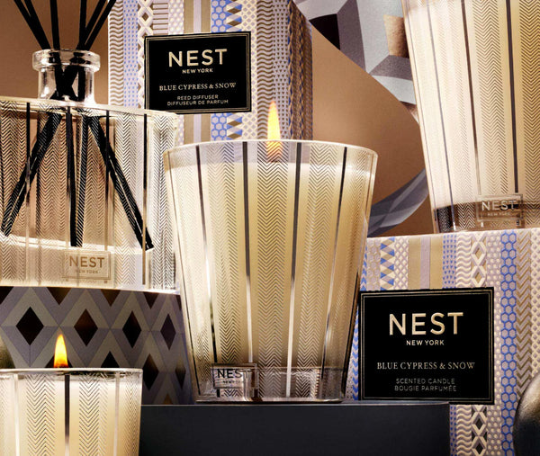 Nest New York Blue Cypress & Snow Classic Candle