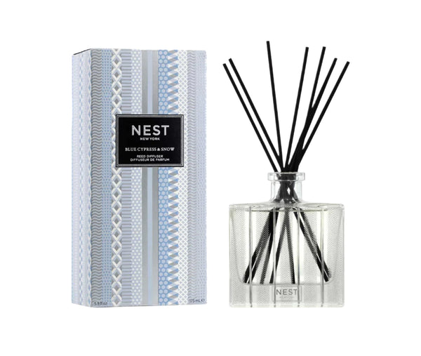 NEST New York Blue Cypress & Snow Reed Diffuser