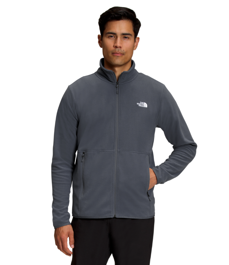 The North Face Mens TKA Glacier Fleece Full Zip Jacket