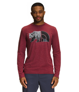 The North Face Mens Tri-Blend Bear Long Sleeve T-Shirt