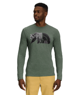 The North Face Mens Tri-Blend Bear Long Sleeve T-Shirt