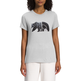 The North Face Womens Tri-Blend Bear Graphic Short Sleeve T-Shirt