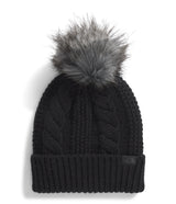The North Face Womens Oh Mega Fur Pom Beanie Hat