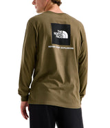 The North Face Mens Evolution Box NSE Regular Long Sleeve T-Shirt