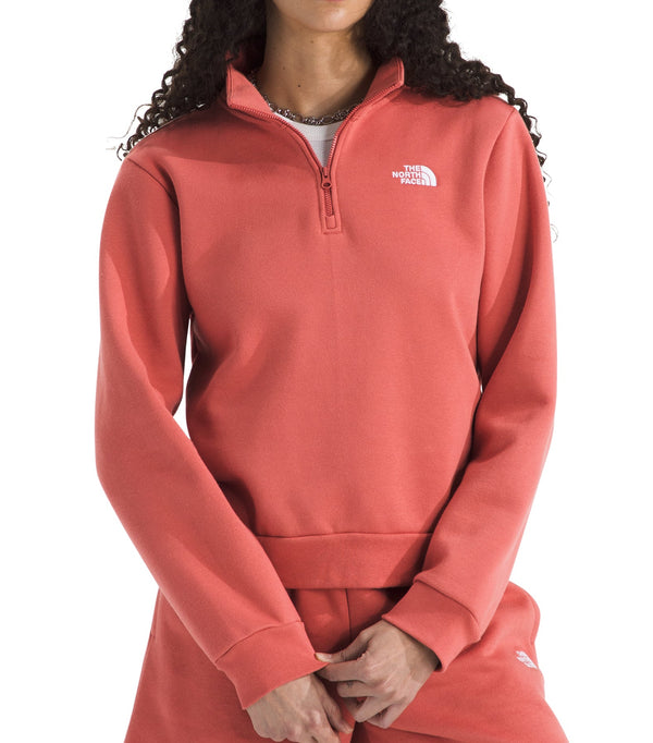 The North Face Womens Evolution Simple Dome Regular Quarter Zip Sweatshirt