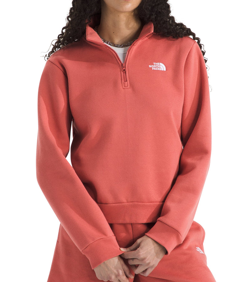 The North Face Womens Evolution Simple Dome Regular Quarter Zip Sweatshirt