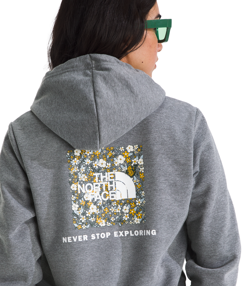The North Face Womens Evolution Floral Box NSE Hoodie Sweatshirt