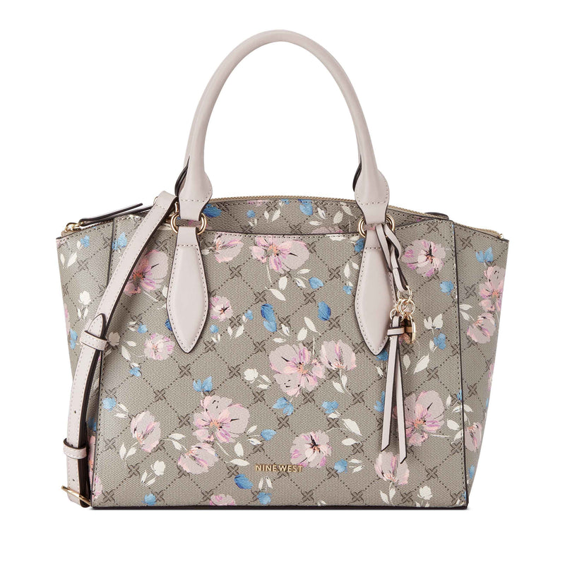 Nine West Paisley Jet Set Satchel Handbag
