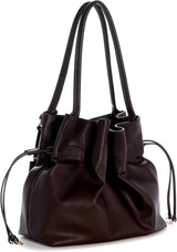 GUESS Karima Drawstring Tote Handbag