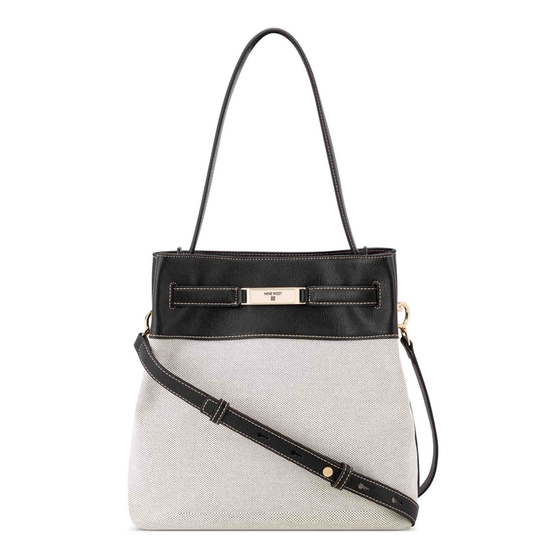 Nine West Harlee Crossbody Bucket Hobo Handbag