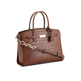 Nine West Dax Jet Set Satchel Handbag