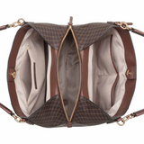 Nine West Deacon Triple Compartment Shoulder Handbag